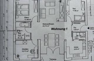 Wohnung mieten in Burgstraße 22b, 67677 Enkenbach-Alsenborn, Moderne Erdgeschoss Wohnung in 67677 Enkenbach Alsenborn