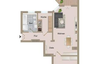 Wohnung mieten in Blumenstraße 14, 02826 Innenstadt, Großzügigie 2-Raumwohnung mit Dachterrasse!