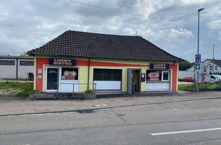 Gastronomiebetrieb mieten in Nürtinger Str. 66, 72666 Neckartailfingen, Top-Standort für Gastronomie: 2 Lokale (Bistro & Imbiss) an Hauptverkehrsstraße mit Außenbereich