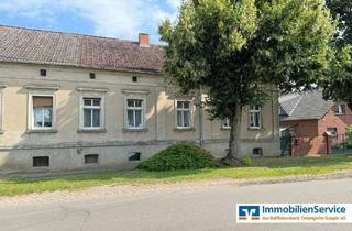 Bauernhaus kaufen in 16818 Walsleben, traditionelle Bauernhaushälfte mit Potenzial für Renovierungsbegeisterte