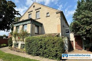 Bauernhaus kaufen in 16818 Walsleben, traditionelle Bauernhaushälfte mit Potenzial für Renovierungsbegeisterte