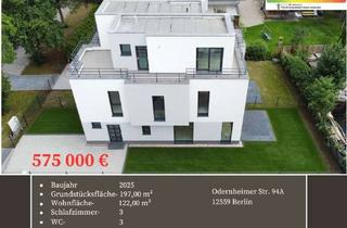 Doppelhaushälfte kaufen in Odernheimer Straße 94 A, 12559 Müggelheim, Neubau-Doppelhaushälfte am Müggelsee - 122 m², Effizienzhaus A+, provisionsfrei, bezugsfertig 2025