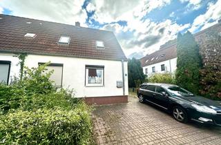 Doppelhaushälfte kaufen in 06317 Wansleben am See, Charmante Doppelhaushälfte mit großem Grundstück und Nebengelass