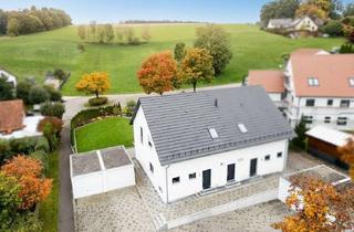 Doppelhaushälfte kaufen in 86447 Aindling, Wohnen mit Komfort und Gartenidylle - stilvolle Doppelhaushälfte in ruhiger Lage