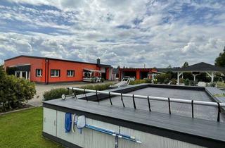 Gewerbeimmobilie kaufen in 04463 Großpösna, Traumhaftes Anwesen! modernes Wohnen und Arbeiten mit Pool, Einliegerwohnung, Werkstatt und mehr