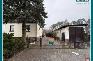Doppelhaushälfte kaufen in Amselweg, 02957 Krauschwitz, attraktive Doppelhaushälfte mit Nebengebäude und extra großer Garage zu verkaufen