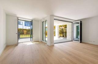 Wohnung kaufen in 80638 Neuhausen-Nymphenburg, Exklusive Gartenwohnung mit Gäste- und Relaxflächen in fertiggestelltem Stadtpalais