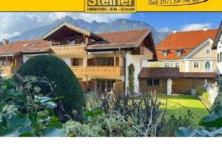 Wohnung kaufen in 82467 Garmisch-Partenkirchen, 2-Zimmer-Wohnung im Zentrum ca. 70 m², 1. OG, Ost-Süd-Balkon, EBK, Keller, TG-Platz a. W.