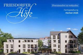 Wohnung kaufen in Friesdorfer Straße 75, 53173 Bad Godesberg, NEUBAU: Elegante 2-Zimmer-Neubauwohnung mit Wohlfühlcharakter