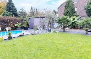 Mehrfamilienhaus kaufen in 47228 Duisburg, Freistehendes Zwei-Familienhaus mit großem Garten und Garage in DU-Bergheim