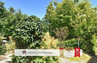 Doppelhaushälfte kaufen in 04435 Schkeuditz, Doppelhaushälfte mit Garage und Vorgarten - großes, durchgrüntes Grundstück