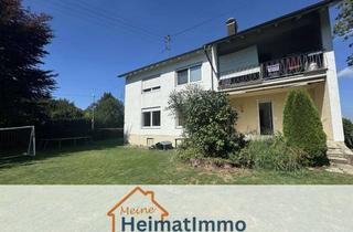 Haus kaufen in 89312 Günzburg, Eckgrundstück, Weitblick, Möglichkeiten – Zweifamilienhaus in Günzburg-Leinheim