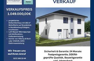 Haus kaufen in 04416 Markkleeberg, Großes projektiertes Traumhaus auf exklusivem Baugrundstück in Toplage von Markkleeberg-Zöbigker