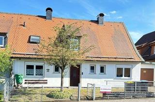 Haus kaufen in 36115 Ehrenberg, Provisionsfrei! Schöne DHH. Parkähnliches Grundstück m. Wirtschaftsgebäude