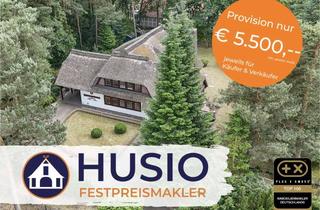 Haus kaufen in 21423 Winsen, Reetdachanwesen mit großem Grundstück, Büroeinheit und möglicher Einliegerwohnung am Waldrand