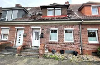 Reihenhaus kaufen in 26725 Herrentor, Modernisiertes Reihenhaus in Friesland mit Wintergarten und Terrasse für Paare & Familien