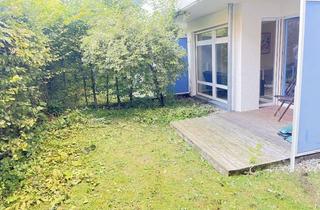 Immobilie mieten in Freischützstraße 107, 81927 Bogenhausen, Möblierte Garten-Wohnung mit TG Parkplatz in München Bogenhausen