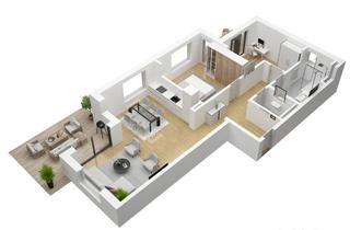 Wohnung kaufen in 74223 Flein, Wunderschöne 3,5 Zimmer Wohnung mit 2 Terrassen ,großem Garten,2 WC 's und Tageslichtbad