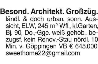 Haus kaufen in 73033 Göppingen, Besond.Architekt.Großzügig