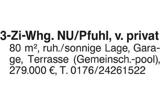 Wohnung kaufen in 89233 Neu-Ulm, 3-Zi-Whg. mit Gemeinschaftspool