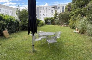 Wohnung kaufen in 63457 Hanau, Seltene große helle, barrierefreie 4 Zimmer Gartenwohnung Hanau, E-Ladesäule; EBK