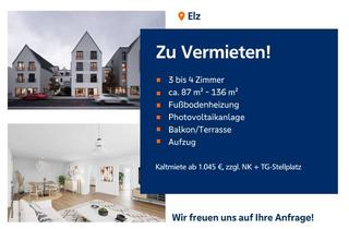 Wohnung mieten in 65604 Elz, Moderne Neubauwohnung in Elz – Erstbezug mit hochwertiger Ausstattung