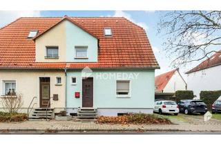 Doppelhaushälfte kaufen in 06237 Leuna, Leuna - Ihr neues Zuhause: Doppelhaushälfte mit Garten und Platz für die Familie in Leuna