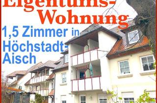 Wohnung kaufen in 91315 Höchstadt, Höchstadt an der Aisch - ? 1,5 Zimmer ETW Eigentumswohnung zu verkaufen, Toplage frei ?