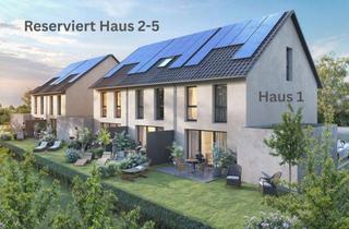 Reihenhaus kaufen in 70771 Leinfelden-Echterdingen, Neubau-Reihenhäuser in ruhiger Lage mit 2 KFZ-Stellplätzen und eigenem Grundstück, Echterdingen