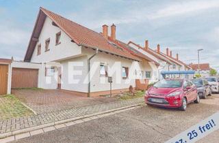 Haus kaufen in Lindenstraße 21, 67065 Ludwigshafen, Ab Dez 25´frei: Familienglück mit Garten und Garage in Maudach!