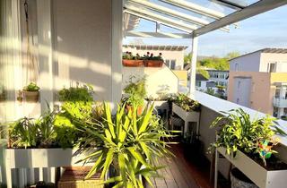 Wohnung kaufen in 79576 Weil am Rhein, Besondere Attika-Wohnung mit großer Dachterrasse und KFW 70 Standard- ideal für Grenzgänger