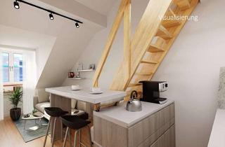 Wohnung kaufen in 85748 Garching, Gemütliche 1-Zi.-Dachgeschosswohnung mit Galerieebene & 28 m² Wohnnutzfläche in idealer U-Bahn-Lage