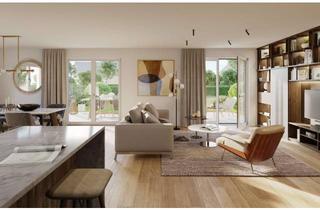 Wohnung kaufen in Buchenweg 17, 85599 Parsdorf, EXKLUSIVE NEUBAUWOHNUNG AUF EINER EBENE – BARRIEREFREI MIT SONNIGEM GARTEN - ERSTBEZUG