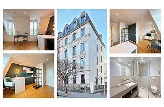 Wohnung mieten in 60594 Sachsenhausen, ***TOP*** erstklassig voll möbliertes DG-Apartment im Stilaltbau - Bestlage - Nähe Schweizer Platz