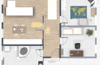 Wohnung mieten in 40549 Heerdt, Saniert 2023! Stilvolle 4-Zimmer-Maisonette-Wohnung mit Balkon & Küche