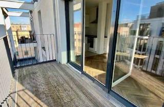 Wohnung mieten in Schnellerstraße 103, 12439 Niederschöneweide, Möbliertes Apartment am Wasser – kompakt & gemütlich mit EBK und Balkon