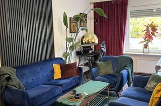 Wohnung mieten in Heidelberger Straße, 64546 Mörfelden-Walldorf, Helle, möblierte 3-Zimmer-Wohnung mit Balkon, Terrasse, Garten und Kaminofen in Mörfelden-Walldorf