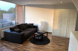 Wohnung mieten in Lange Straße 36, 38100 Innenstadt, Dachgeschosswohnung in Braunschweig - Kernsanierte, möblierte 1,5 Zimmer Wohnung mit Balkon