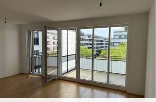 Wohnung mieten in Otl-Aicher-Straße 46, 80807 Schwabing-Freimann, Erstbezug moderne 2-Zimmer-Wohnung mit großem Balkon in der Parkstadt Schwabing