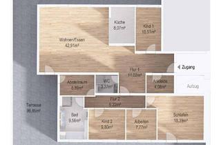 Penthouse mieten in 68723 Oftersheim, Luxuriöses 5-Zimmer Penthouse mit 210 m² in Oftersheim