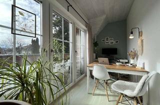 Wohnung mieten in Haslacher Straße 36, 83278 Traunstein, 1 1/2 Zimmer im DG mit Balkon, EBK und Blick