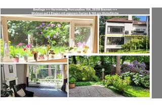 Wohnung mieten in Marcusallee 16A, 28359 Horn, Wohnen in Bestlage Marcusallee - 2 Etagen, 160qm und eigener Garten