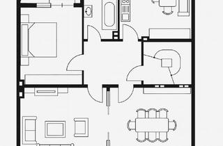 Wohnung mieten in Hochstraße 25, 53879 Euskirchen, 3,5-Zimmer Wohnung mit Balkon in zentraler Lage von Euskirchen