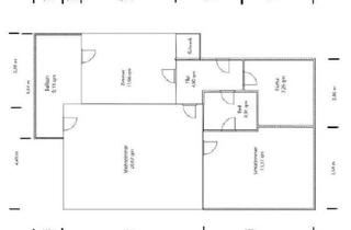 Wohnung mieten in 23879 Mölln, 3-Zimmer Wohnung mit Balkon und Garage in Mölln
