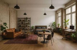 Lofts mieten in 10999 Kreuzberg, Stilvolles Loft zum Arbeiten und Wohnen in ruhiger Kreuzberger Innenhoflage