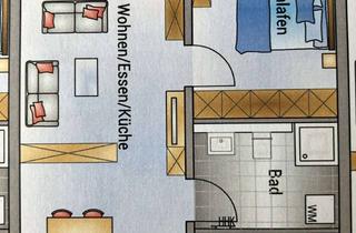 Wohnung mieten in Hessentaler Straße 145, 74523 Schwäbisch Hall, Neuwertige zwei Zimmer- Wohnung