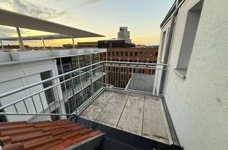 Wohnung mieten in Goethestr. 16, 30169 Mitte, Dachgeschoss-Wohnung mit Balkon in Hannover-Mitte, 2 Zimmer, Erstbezug nach Sanierung