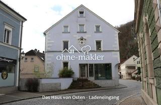 Haus kaufen in 95460 Bad Berneck, Wohn-/Geschäftshaus + Garten + Nebengebäude + Parkplätze - provisionsfrei
