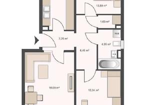 Sozialwohnungen mieten in Schönefelder Chaussee 31, 12524 Altglienicke, WBS-Pflichtig 100/140 - "betreutes wohnen" !! Whg. mit 3 Zimmern im Grünen