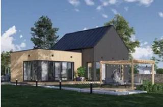 Haus kaufen in 88512 Mengen, Fertighaus aus Holz (isoliert, KFW55) 70 m²